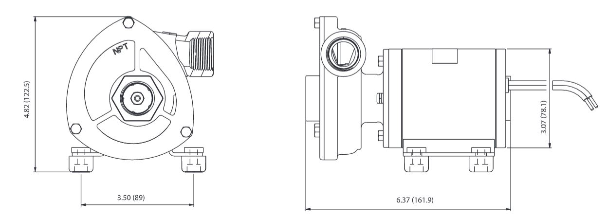 Pompe de transfert d'eau ou gasoil 12V – LASER INS