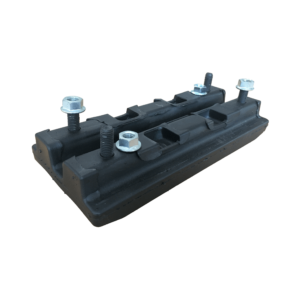 Surpatins caoutchouc pour finisseurs