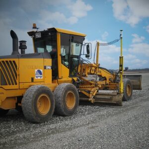 Guidage 2D pour niveleuse