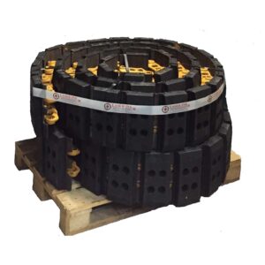 Chenilles assemblées pour finisseurs