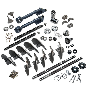 Kit de vis pour finisseurs