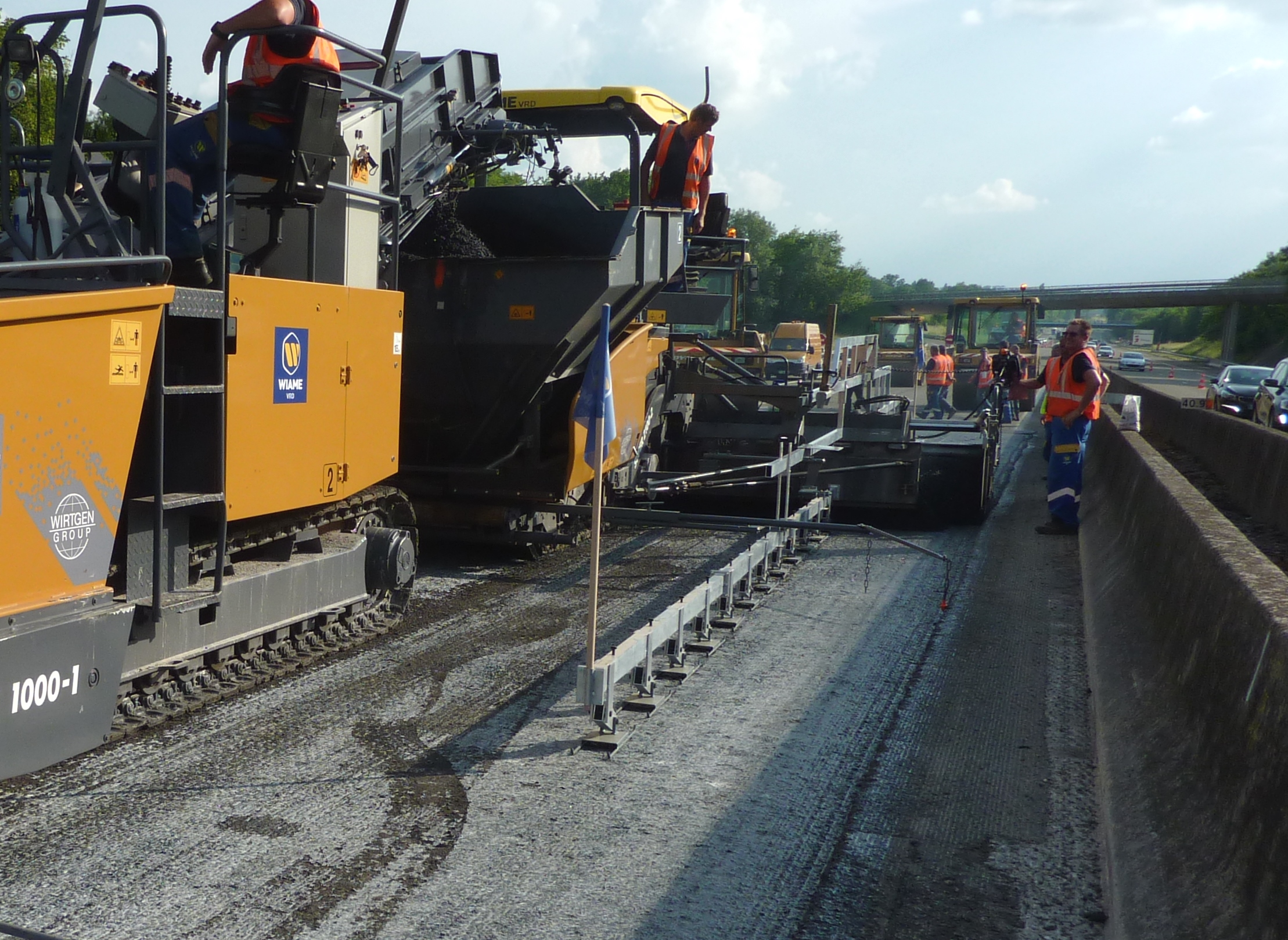 Poutre de nivellement mécanique pour finisseur – Image 2