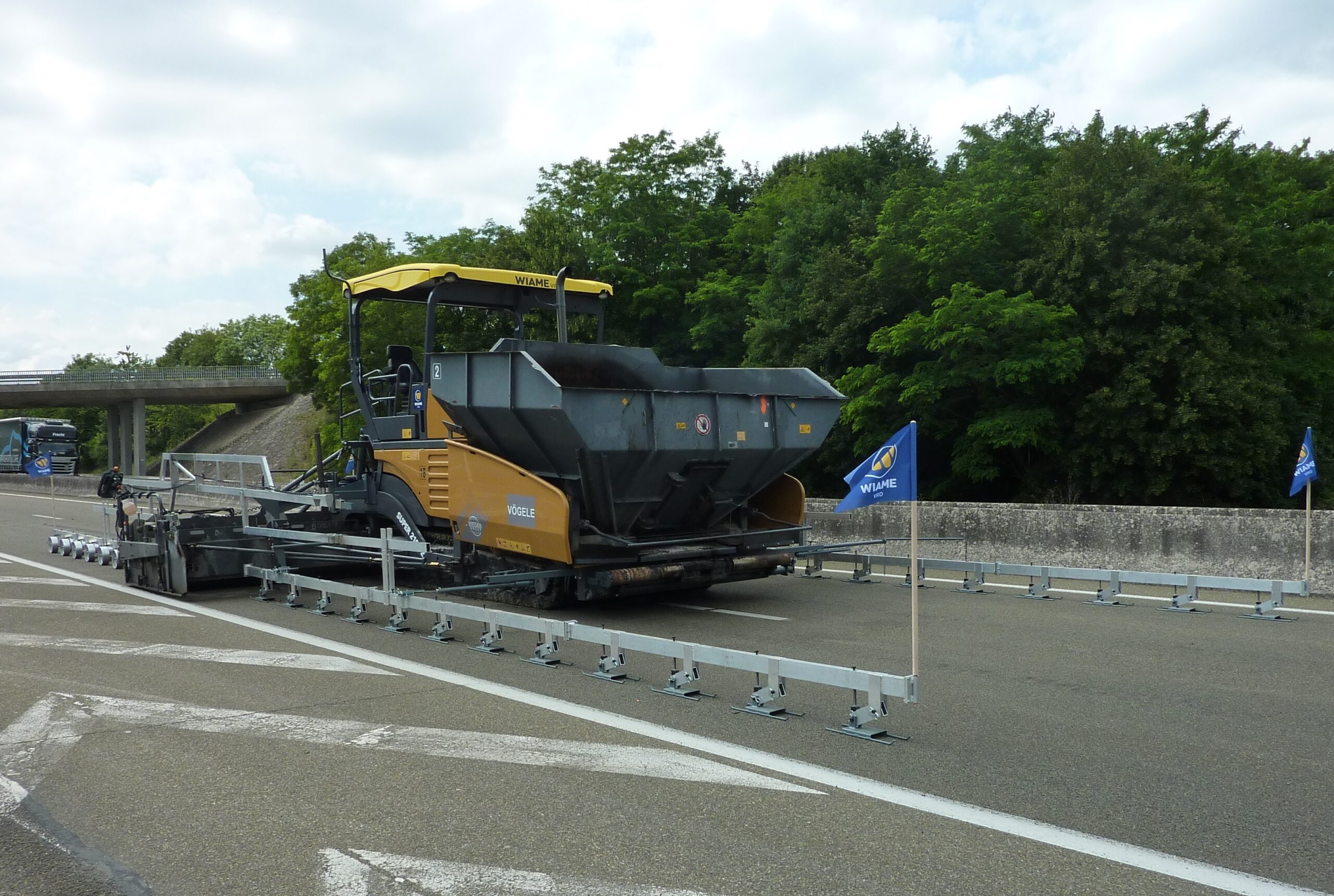 Poutre de nivellement mécanique pour finisseur – Image 6