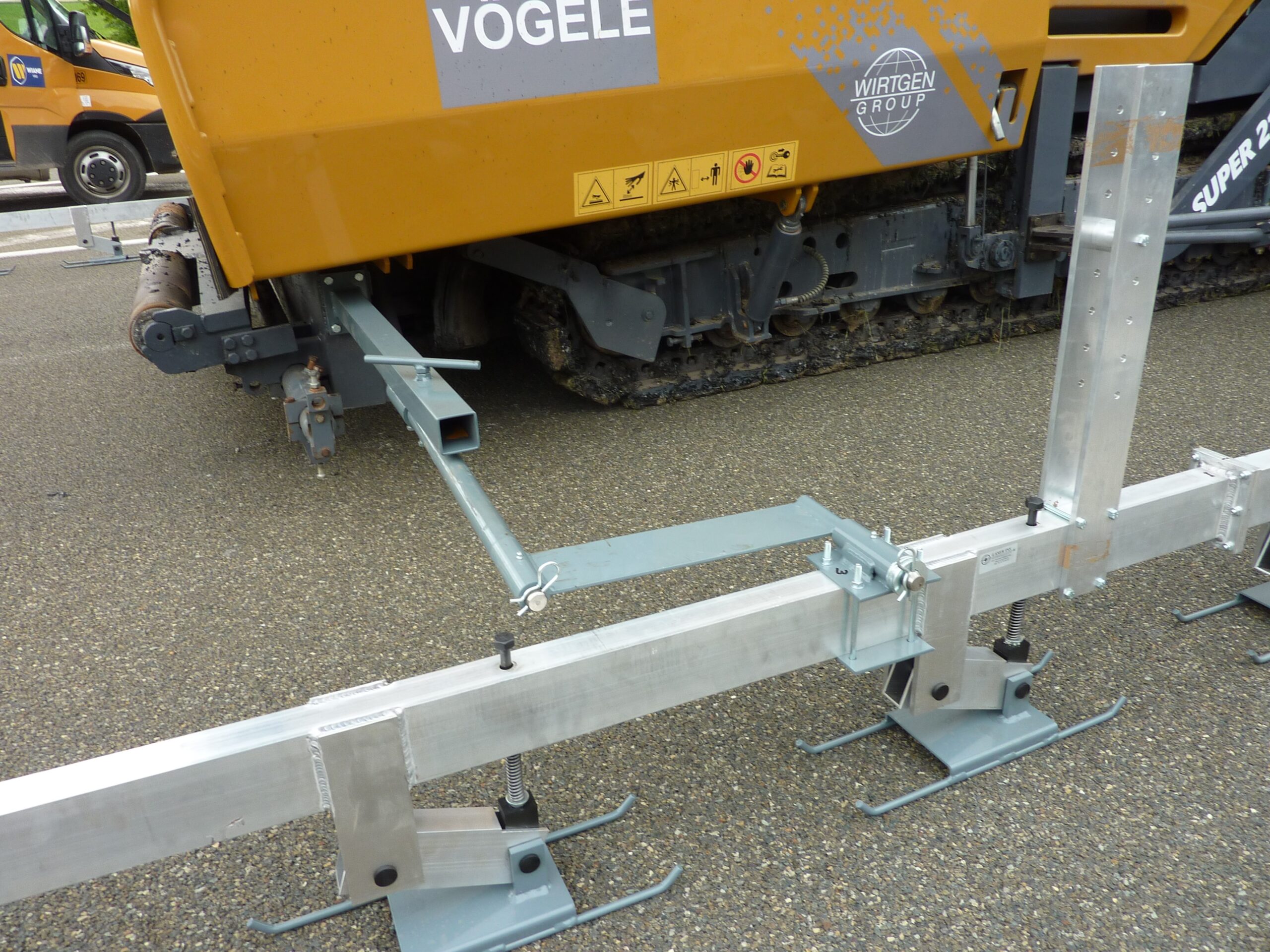 Poutre de nivellement mécanique pour finisseur – Image 7