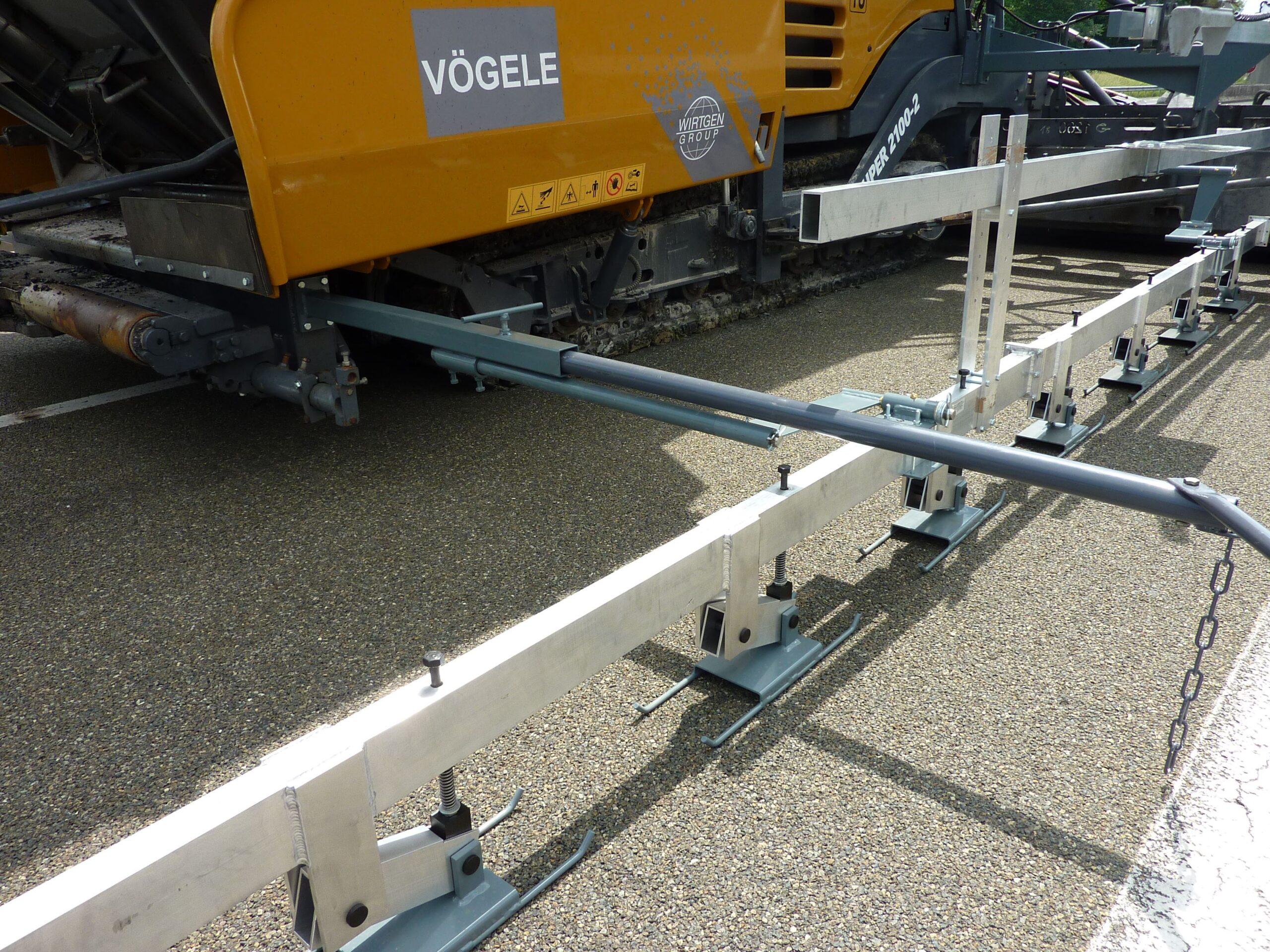 Poutre de nivellement mécanique pour finisseur – Image 5