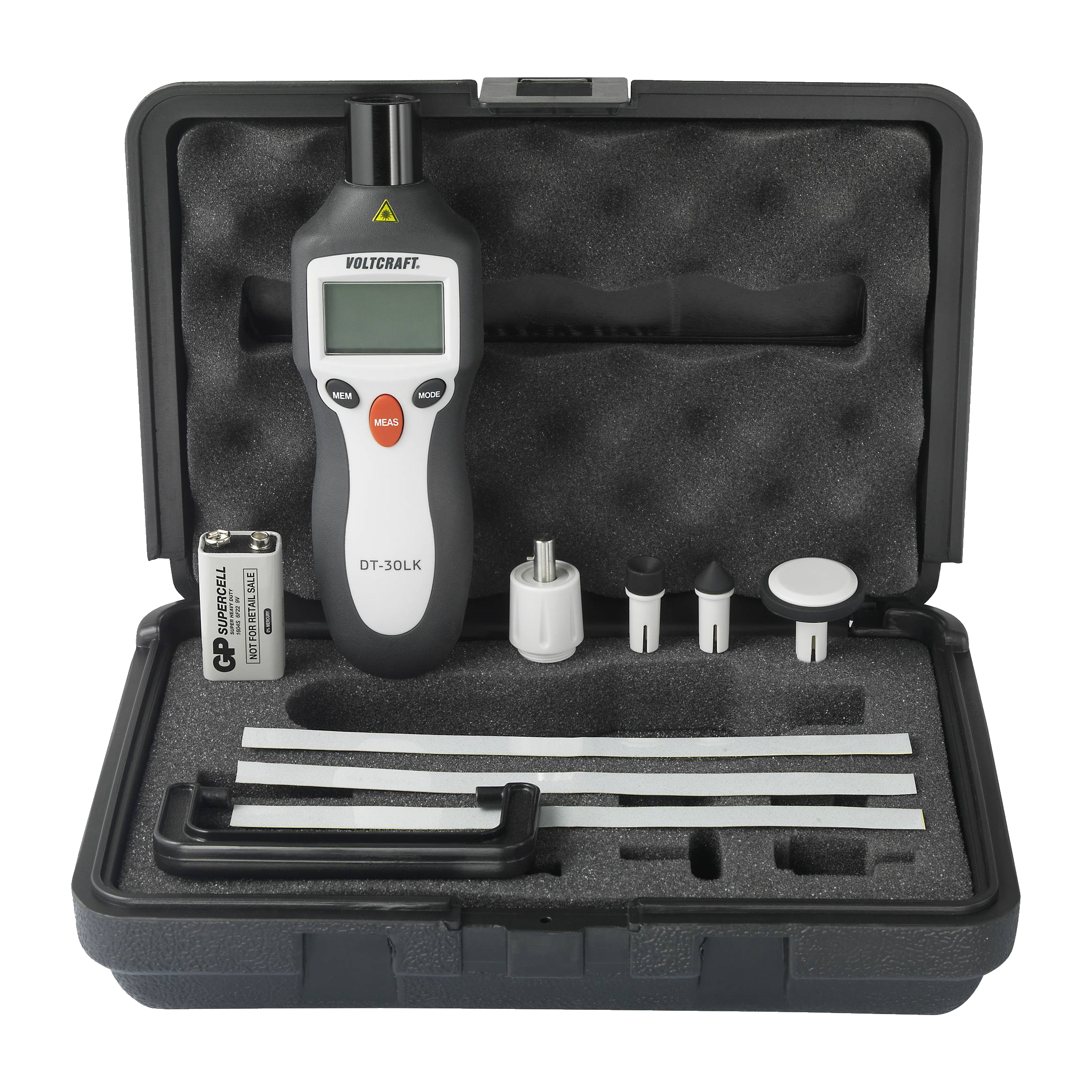 Tachymètre avec ou sans contact